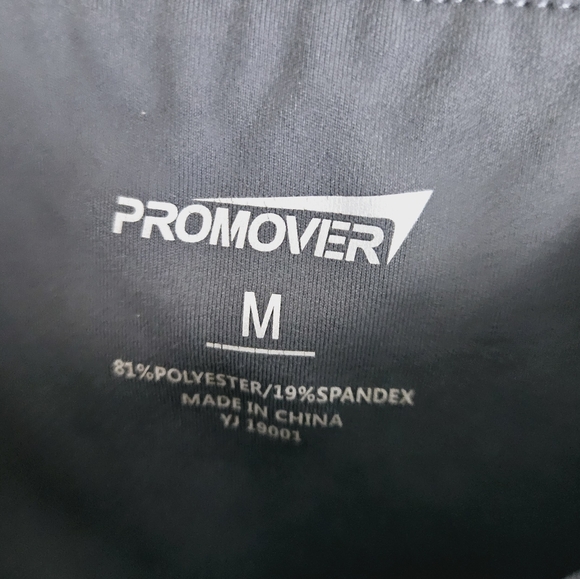 PROMOVER | wide leg high waist goucho cropped athletic pocket yoga pants - Picture 3 of 4